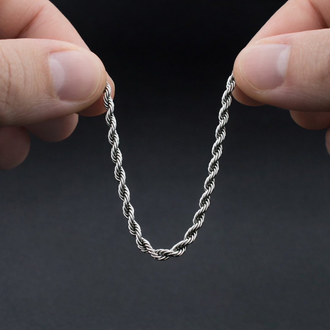 Twisted Rope Chain 2.4mm