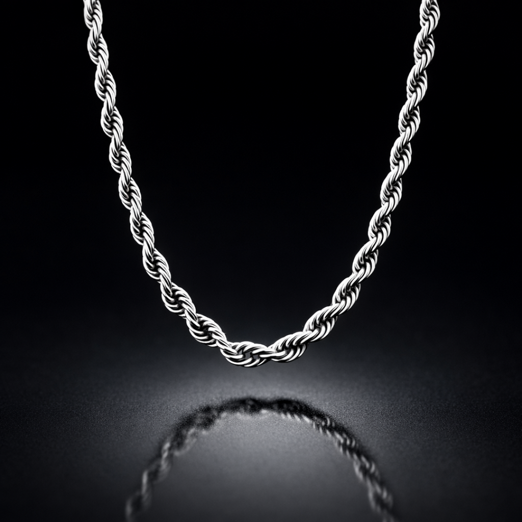 Twisted Rope Chain 2.4mm
